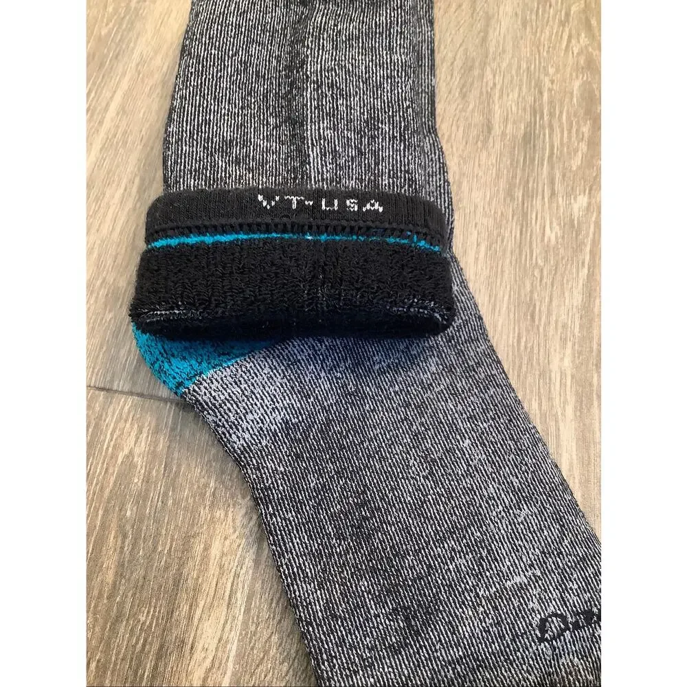 Darn Tough Women's S Midnight Mountaineering OTC Heavyweight Hiking Socks D24-8